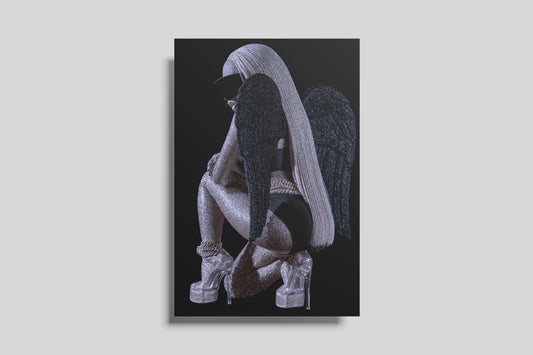 ANGEL HOURS | Premium Semi Glossy Art Print