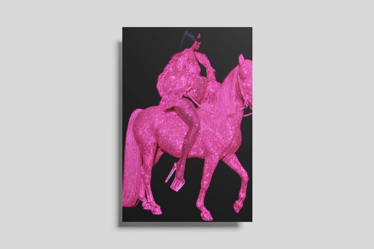 PINK REIN | Premium Semi Glossy Art Print