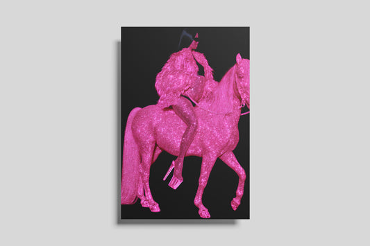 PINK REIN | Premium Semi Glossy Art Print