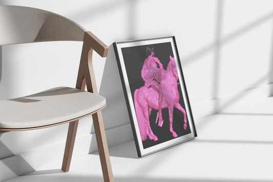 PINK REIN | Premium Semi Glossy Art Print