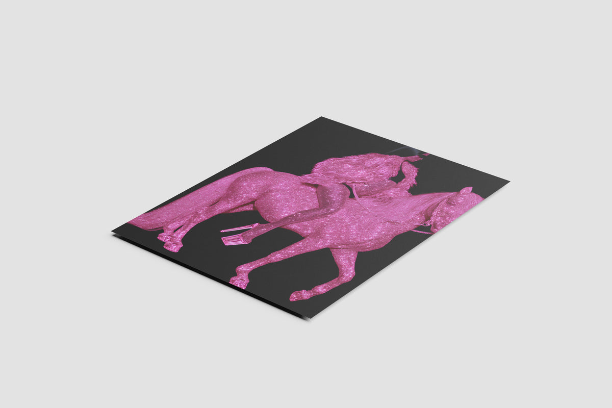 PINK REIN | Premium Semi Glossy Art Print